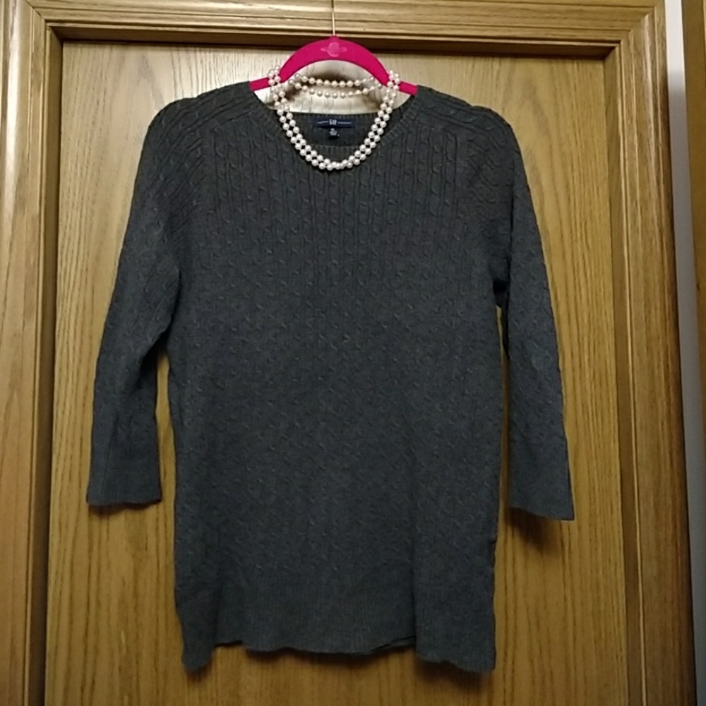 Gap 3/4 sleeve sweater